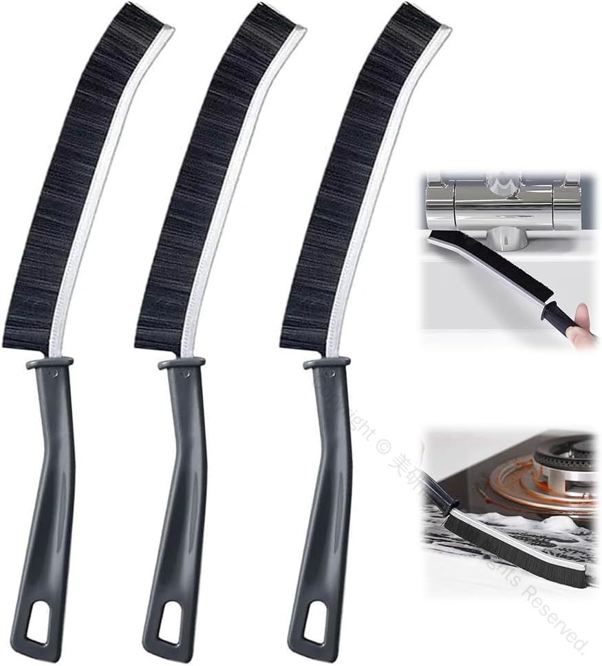 掃除ブラシ 細い 隙間用 ハードタイプ 小型ブラシ 3本セット 溝ブラシ お掃除用 キッチンブラシ 台所掃..