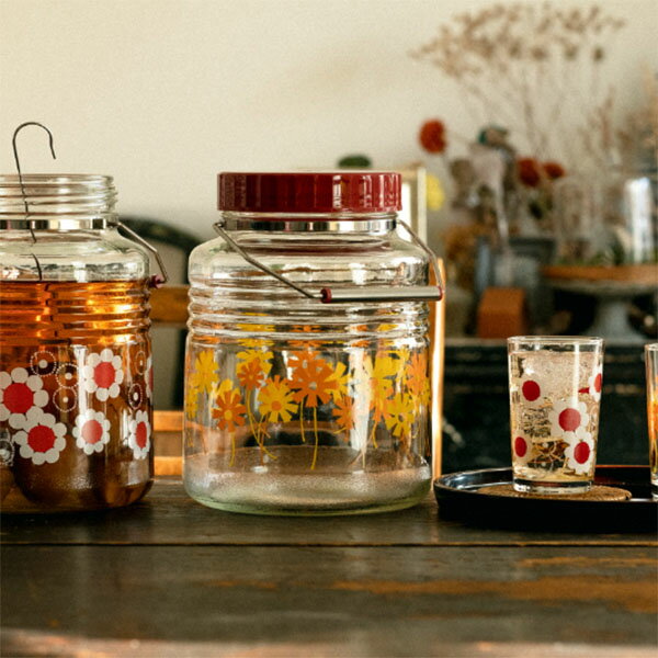 『アデリアレトロ 貯蔵びん 3L アリス』【3000ml 梅酒 カリン酒 果実酒 梅シロップ 貯蔵 びん ガラス ..