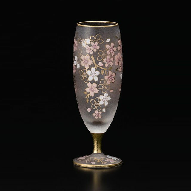 『アデリア エル・ドラード SAKURA sake 125ml』【桜 さくら グラス 酒器 日本酒 シャンパン 日本製】