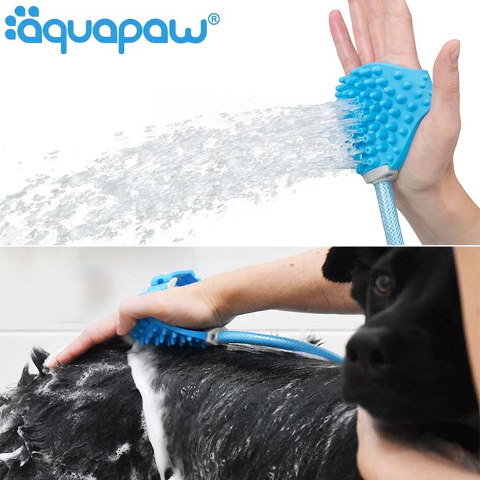 『Aquapaw アクアパウ ペットバスツール Pet Bathing Tool』【ペット用品 シャワー ペット ブラッシング シャンプー イヌ ネコ いぬ ねこ ペットケア】