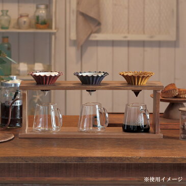 【送料無料】『光洋陶器 2連ドリッパースタンド』【コーヒー用品 コーヒー ドリッパー スタンド カフェ インテリア 雑貨】
