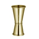 商品名DR メジャーカップ 15/30ml ゴールド 商品説明リキュールやシロップ、レモンジュースなどを計る、カクテルを作る時の必須アイテム。バーテンダーも使用するプロ仕様の本格的なメジャーカップです。サテン仕上げでマットな風合いのDRメジャーカップ。オールステンレスでお手入れ簡単。リングと本体は一体構造により衛生的です。15ml/30mlが量れます。※カクテルレシピなどに書かれている「1oz(オンス)」 は、日本では30mlとして計算します。0.5oz＝約15ml、1oz＝約30ml カラーゴールド サイズφ41×H85mm 容量15/30ml 材質18-8ステンレス（金メッキ） JAN4942334520914