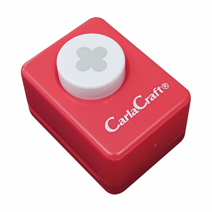 【カーラクラフト】『クラフトパンチ 小 スモール CN16001 ペタル－4 (S)』 【クラフトパンチ パンチ 型抜き 紙専用 文房具 スクラップブッキング カードメーキング】