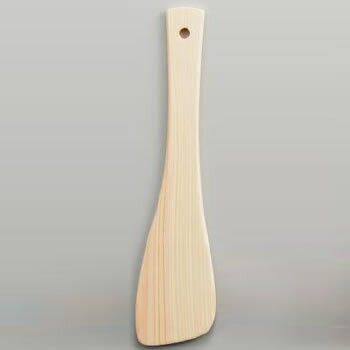 【2個までゆうパケット対応】『ヒノキ ターナー　大』【キッチン ターナー フライ返し】