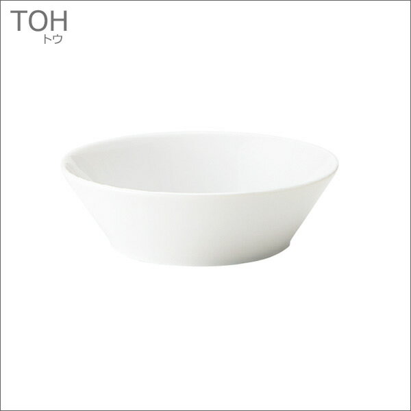 『小田陶器 TOH トウ 15参重 白』＜白磁＞【食器 日本製 皿 プレート スープボウル】