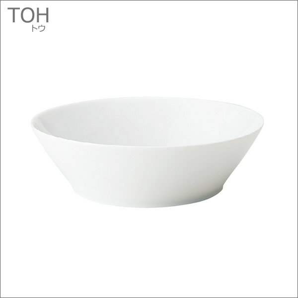 『小田陶器 TOH トウ 19参重 白』＜白磁＞【食器 日本製 皿 プレート スープボウル】