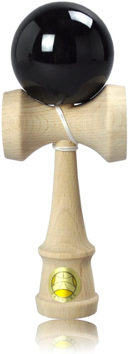 けん玉 日本けん玉協会認定競技用けん玉 大空 黒