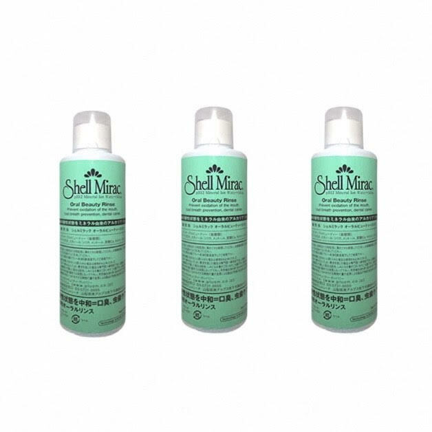 乐天商城 - シェルミラック オーラルビューティーリンス200ml 3個セット マウスウォッシュ