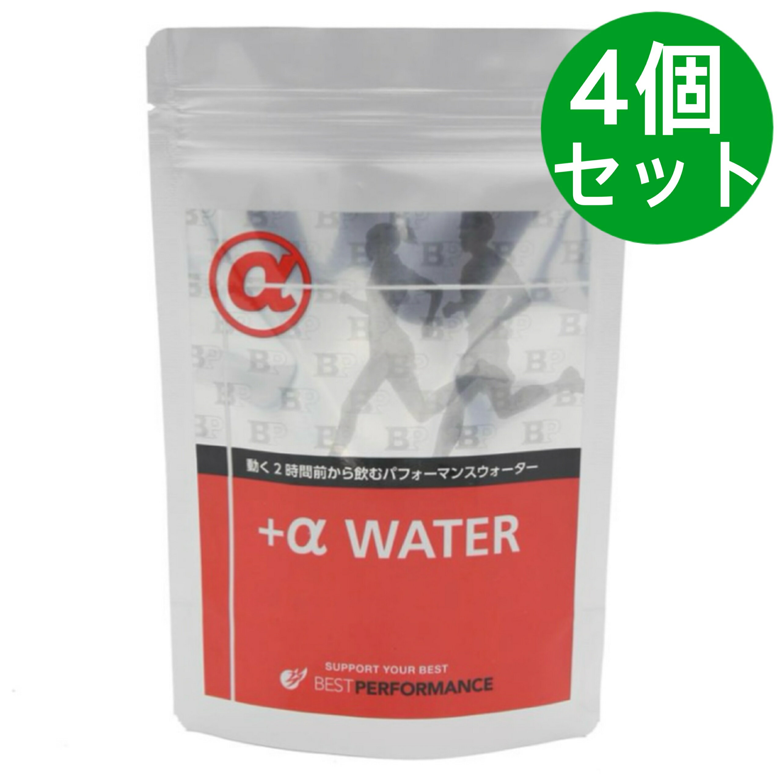 【4袋セット】+α WATER グリセリンローディング アルファウォーター ドリンク粉末 8gスティック 10本入 お得な4袋セット 1包を500mlの水に溶かしてお召し上がりください。 内容量：80g（8 000mg×10包）1包を500...