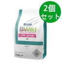 Bwild 成猫用（1歳から） 野ウサギ 腎臓・心臓の健康をサポート LOW GRAIN ローグレイン (2kg)【2個セット】