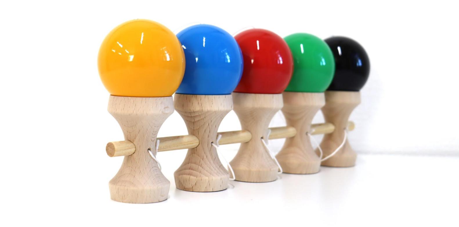 山形工房 5連けん玉 日本けん玉協会認定 2