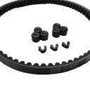 DJ-1RR AF12 AF19 ドライブベルト 交換セット 国産Vベルト スライドピース ウエイトローラー BPK-DVRK-108