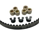 PCX125 JF28 WW125EX 2A(J) ドライブベルト 交換セット 国産Vベルト スライドピース ウエイトローラー BPK-DVRK-131