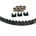 ジョグポシェ 3KJ ドライブベルト 交換セット 国産Vベルト スライドピース ウエイトローラー BPK-DVRK-205