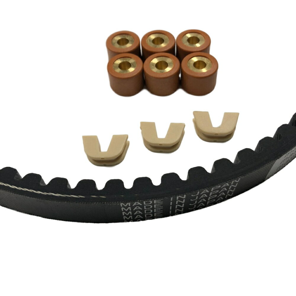 アドレス V100 CE13A　ドライブベルト 交換セット 国産Vベルト スライドピース ウエイトローラー BPK-DVRK-302