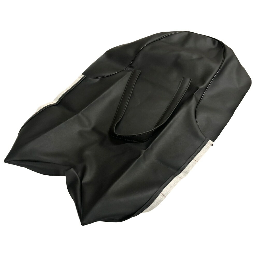 GS125 中国製 シート カバー 生地 表皮 黒 張替え 純正シート 対応 国内生産 補修用 カスタム ドレスア..