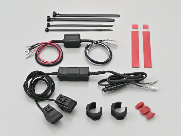 Rakuten - DAYTONA（デイトナ）　61509　バイク専用USB電源 Type-A+Type-A（QC3.0/QC3.0）