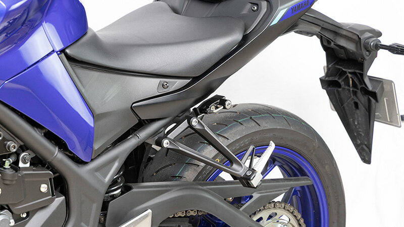 KIJIMA（キジマ）　303-1627　ヘルメットロック　MT-25・MT-03（8BK-RG95J・8BL-RH25J） 2025Y-　　ショッピングや観光中にヘルメットをロックする事で身軽に行動する事が可能にできるヘルメットロック！