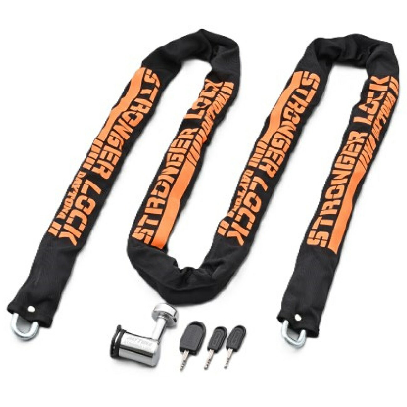 DAYTONA（デイトナ）　48410　ストロンガーチェーンロック Φ8　2.0m　太いチェーンで愛車を護る（バイク 盗難防止 グッズ/バイク 盗難防止 チェーンロック）