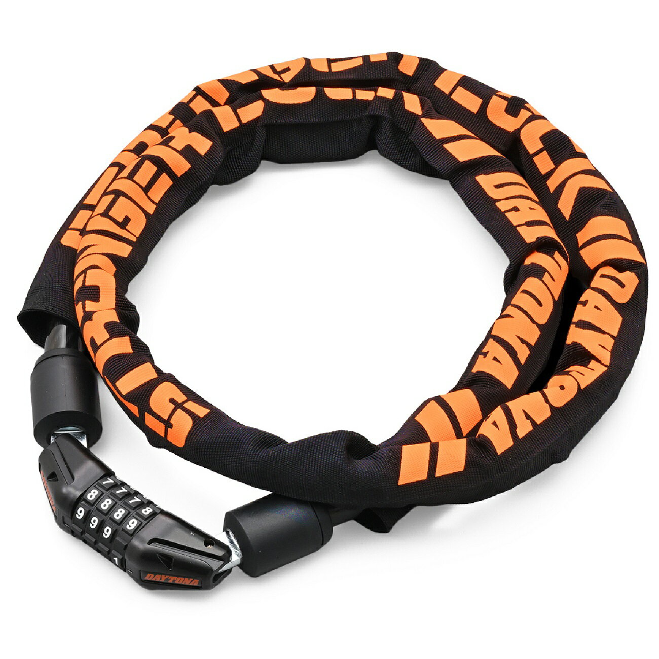 DAYTONA（デイトナ）　48462　ストロンガーワイヤーロック Φ15mm　1200mm（1.2m）　直径15mm。軽量で持ち運びカンタン！　カギが要らないダイヤルロックタイプ（バイク 盗難防止 グッズ/バイク 盗難防止 チェーンロック）