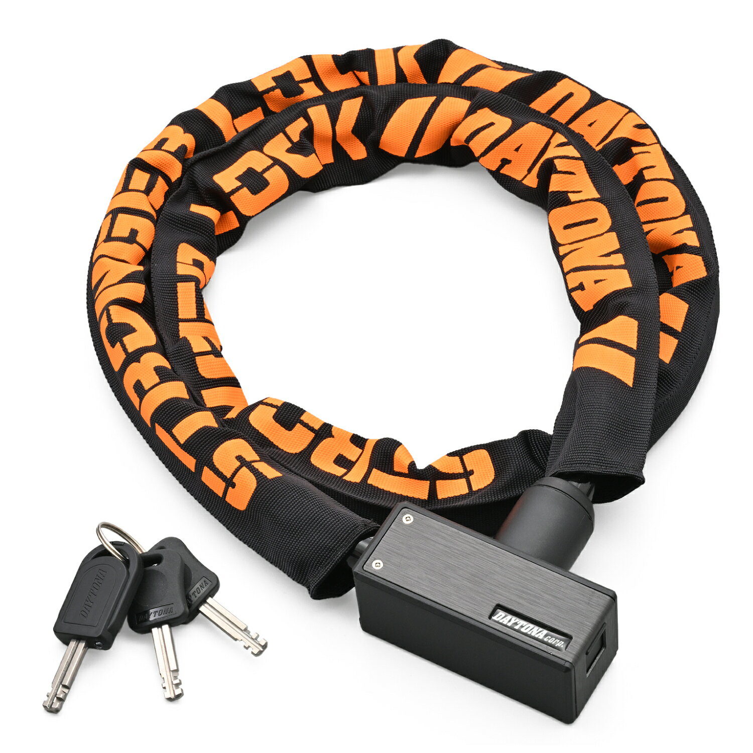 DAYTONA（デイトナ）　97665　ストロンガーワイヤーロック キーロックタイプ ブラック 1200m（1.2m）　..