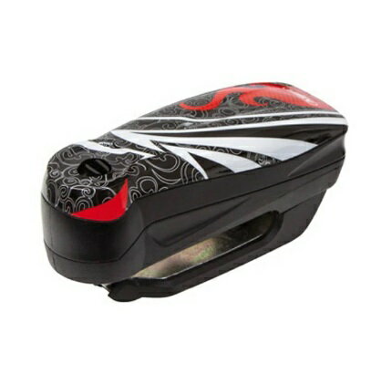 ABUS（アブス）　Detecto 7000 RS1 アラームディスクロック　FLAME BLACK