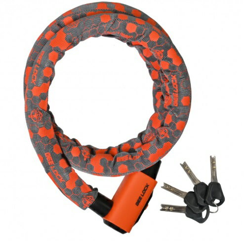 LEAD（リード工業）　LW-018A　リンクロック　BEELOCK　　スチールワイヤーにリンクを被せた二重構造のリンクロック！（バイク 盗難防止 グッズ/バイク 盗難防止 リンクロック）