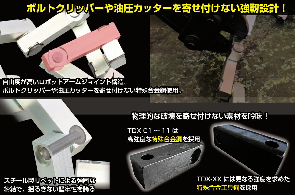 KITACO�ʥ�������880-1001003������ȥ���ܥåȥ�������å���TDX-03�ˡ��������ȼ��Υ��ܥåȥ����ॸ�祤��ȹ�¤��ʪ��Ū���˲�����դ��ʤ��ѹ�������¸��������Ƕ����饹��ABLOY�����ǥԥå��󥰡��ɥ�빶��Ȥ��ä���������ˤ�����ʤ������ǹ����������ǽ��