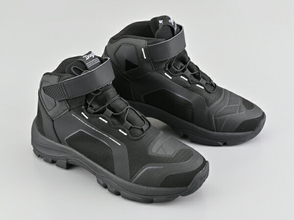 DAYTONA（デイトナ）　DS-502　R-WPライディングシューズ ブラック　　歩きやすさとライディングのしやすさを追求したライディングシューズ！防水フィルム入りで急な雨にも対応！