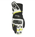 【B-19●】【限定特価●】alpinestars(アルパインスター) SP-1レザーグローブ ブラックホワイトイエロー XLサイズ(レーシンググローブ)