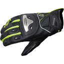 【限定特価】KOMINE(コミネ) GK-170 チタニウムスポーツグローブ ブラック/ネオン 在庫限り