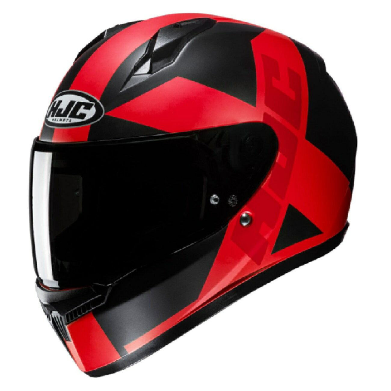 HJC（エイチジェイシー）　HJH259　C10 テズ　フルフェイスヘルメット RED(MC1SF)　軽量かつ耐衝撃性に優れたシェルや広い視界のシールド・ベンチレーションシステムなど快適な機能を備えたベーシックモデル！（RSタイチ）JAPAN FIT(2)