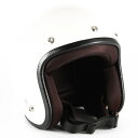 72JAM(ジャムテックジャパン) JPW-1 JP MONO HELMET(ホワイト) ジェットヘルメット フリーサイズ(57〜60cm未満)