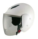 SPEED-PIT(TNK工業) WS-202 P-WH セミジェットヘルメット パールホワイト
