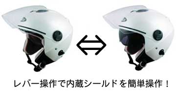 Wシールド採用