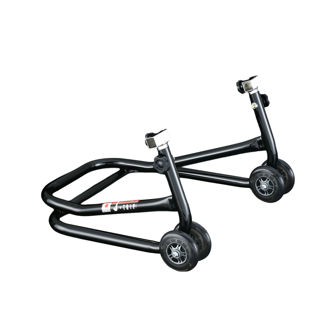 樂天商城 - J-TRIP（ジェイトリップ）　JT-125　ショートローラースタンド（本体のみ）黒　メンテナンススタンド　レーシングスタンド　バイク整備　バイクメンテナンス