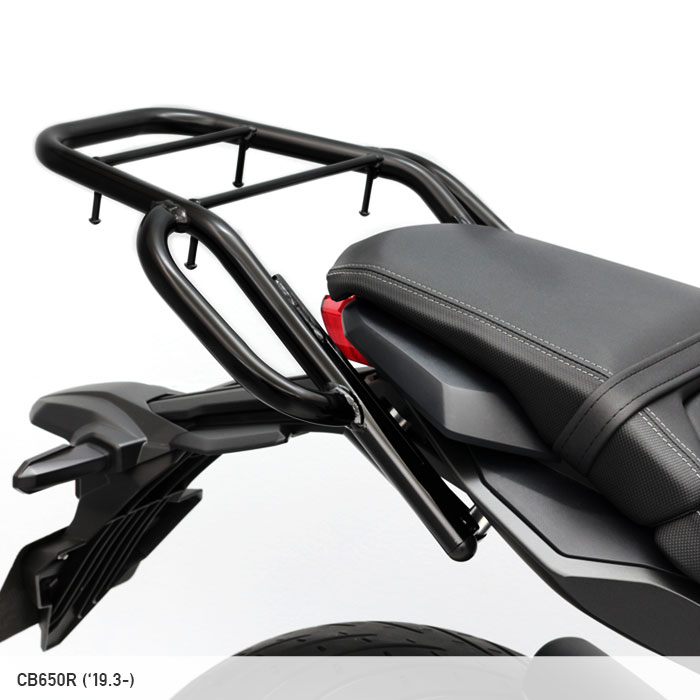 ENDURANCE（エンデュランス）　EJ800MKNA1　タンデムグリップ付きリアキャリア　CB650R CBR650R RH03 ('19.3〜'21.1)