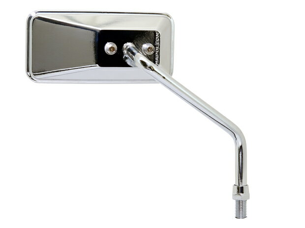 NAPOLEON（ナポレオン）　AC-101-10R　カスタムスクエアミラー（クロームメッキ/右側）（ハンドルマウ..