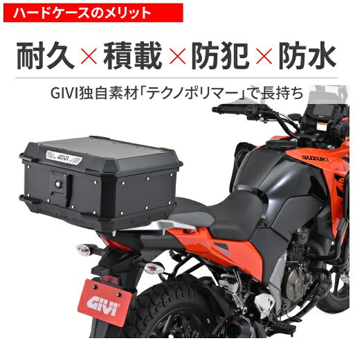 DAYTONA（デイトナ）　60925　GIVI MTN29B（ブラックライン）　（リアボックス）