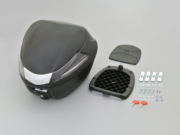 Rakuten - DAYTONA（デイトナ）　94449　GIVI B34NT モノロックケース ＜34L＞ TECH未塗装ブラック　（リアボックス）