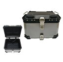 MAD MAX(マッドマックス) MM18-WX45L-SV オートバイ用 アルミ製 リアボックス WX トップケース 45L シルバー(2)