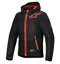 alpinestars(アルパインスター) 3302625 CREW PARKA AIR ASIA BLACK RED FLUO(1030) 通気性を最大限に...