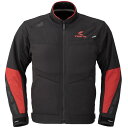 【限定特価】●2025SS●RS TAICHI(RSタイチ) RSJ345 トルク エアージャケット BLACK/RED 広範囲に配置されたメッシュ素材と布地...