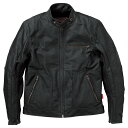 Rids Fly RFVL-2001 SINGLE RIDERS LEATHER JAC BLACK (シングルライダースレザージャケット)