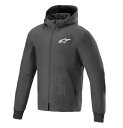 alpinestars(アルパインスター) 4202624 RADIUM TECH HOODIE BLACK WHITE(12) Mサイズ
