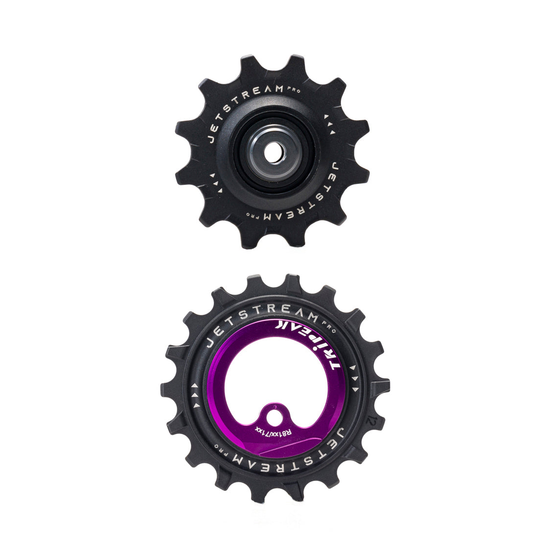 Jetstream Pro 2 Pulley Wheel Kits (12-18T) SHIMANO ROAD ビッグプーリー パープル | TRiPEAK / トライピーク