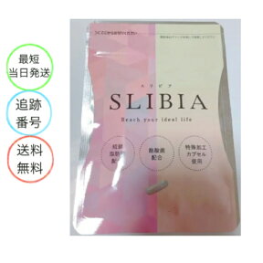 【2個同時購入100円off】　SLIBIA スリビア 30粒 約1ヶ月分 サプリメント ハイブリッド菌活 腸内フローラ美人 ビフィスリム菌 酪酸菌