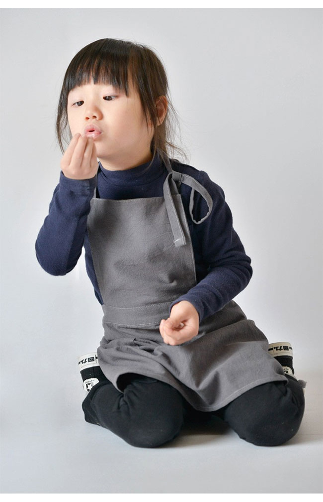【送料無料】エプロン キッズ 女の子 ロング丈 綿 コットン 撥水加工 軽量 かわい...
