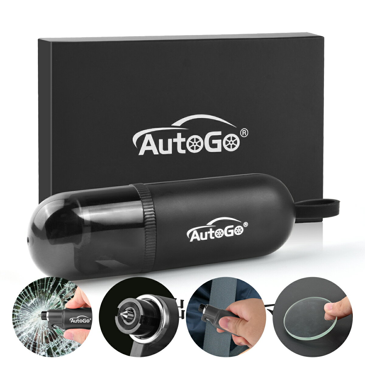【ポイント5倍】緊急脱出ハンマー autogo 一秒脱出 水中適用 レスキューハンマー 車 家用 多機能 防災グッズ 運びやすい 安全ハンマー シートベルトカッター 緊急ツール 窓ガラス 割る 切る 車内 ドア 事故 横転 豪雨 対策 女性と年配の方でも 贈り物 敬老