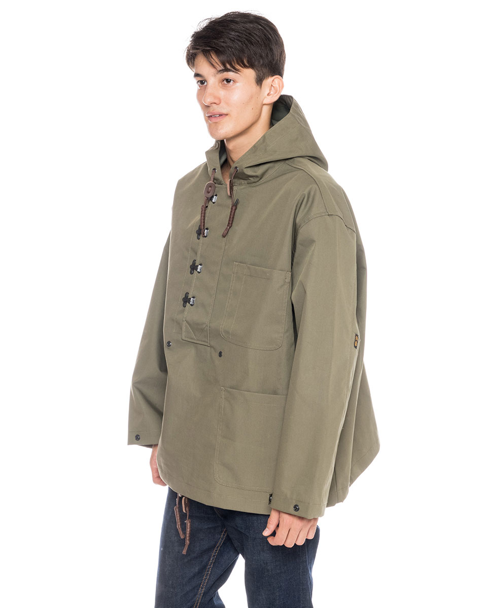 【OUTLET】【送料無料】2019 エレメント メンズ【NIGEL CABOURN】THE BARROW MILITARY SMOCK スモックジャケット【2019年秋冬モデル】 全1色 XS/S/M/L/XL ELEMENT